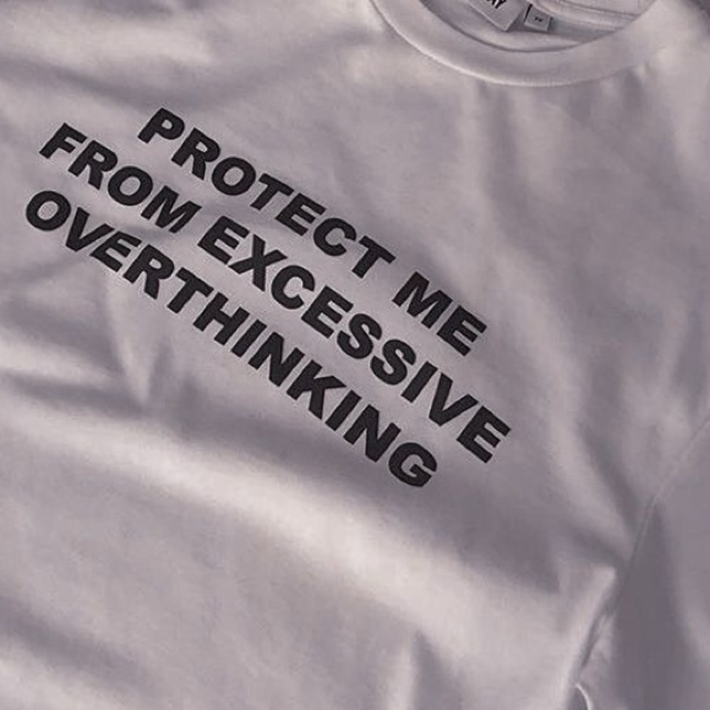 Protect Me From Excessive Overthinking Graphic T Shirt